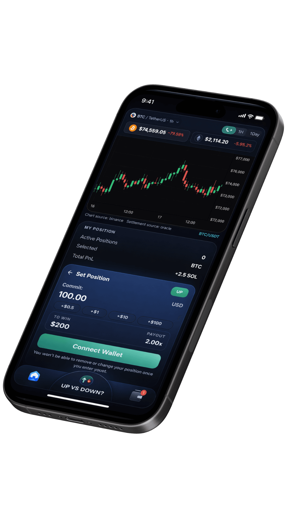 RetroPick mobile interface